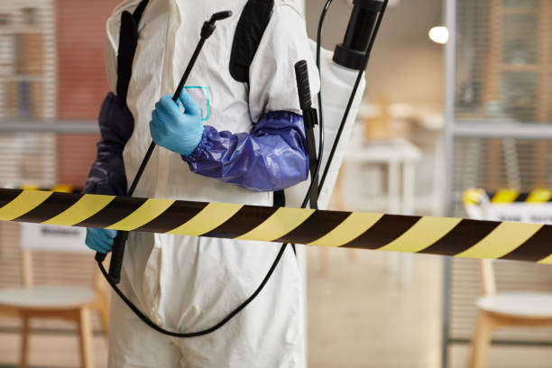 Professional Infectious Disease Decontamination technician working in Plymouth, OH